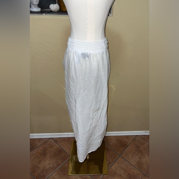 J.Crew White Beach Sarong Convertible Skirt Size Small - Picture 9 of 12